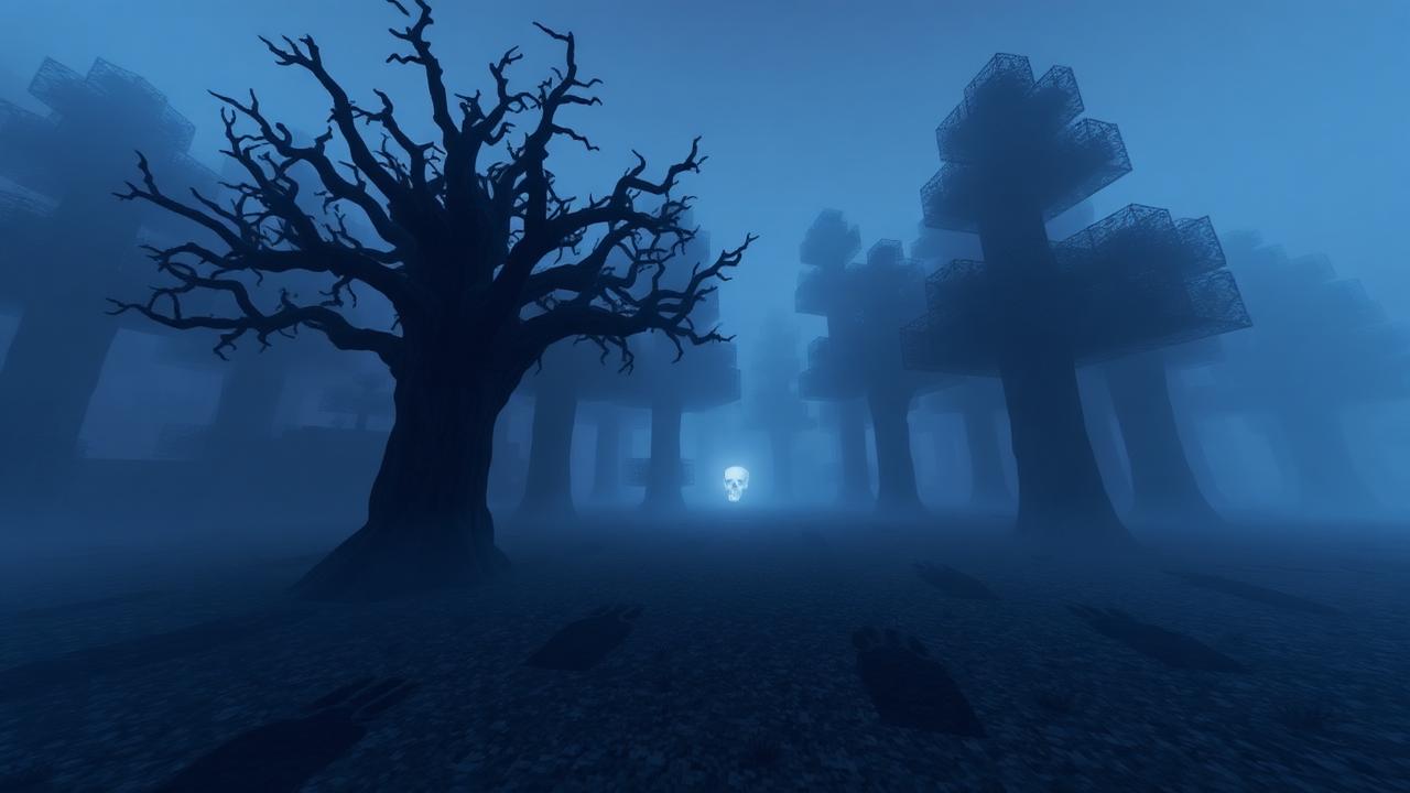 The clearing at midnight